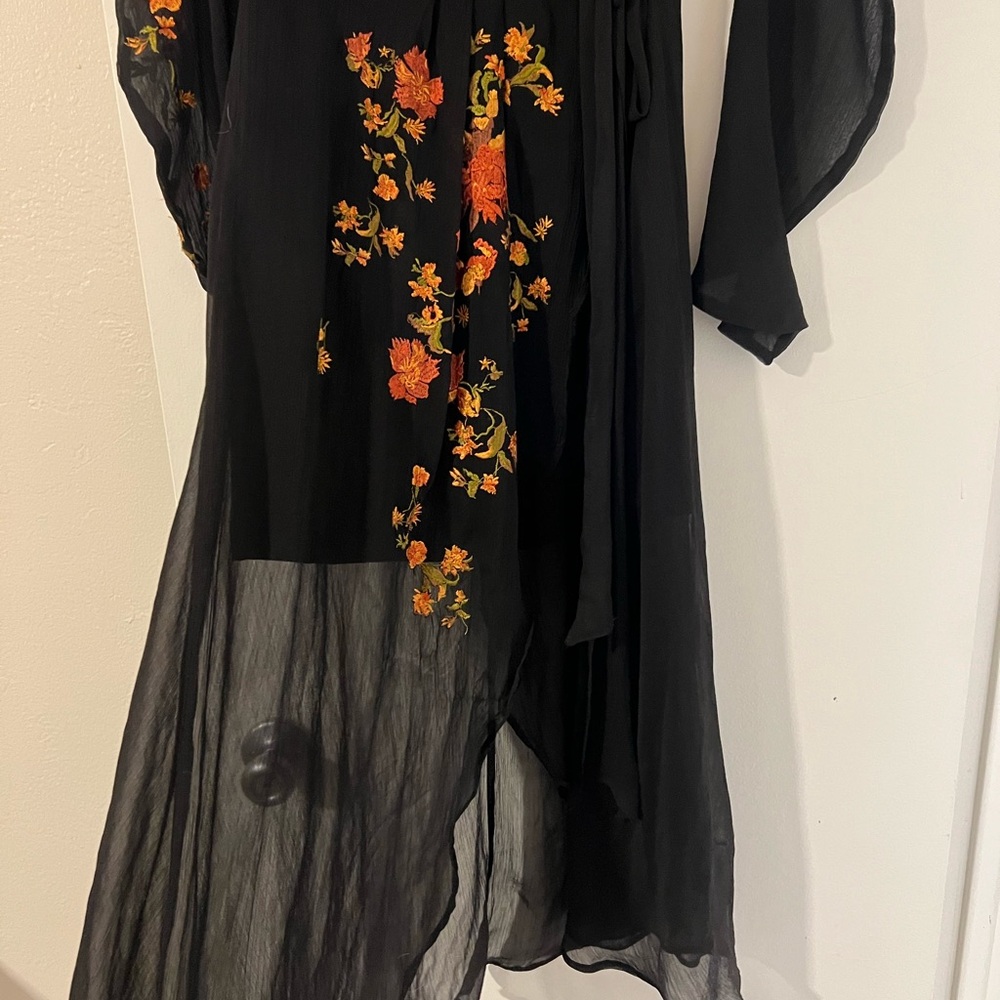 ASOS Black wedding guest dress - Picture 4 of 5
